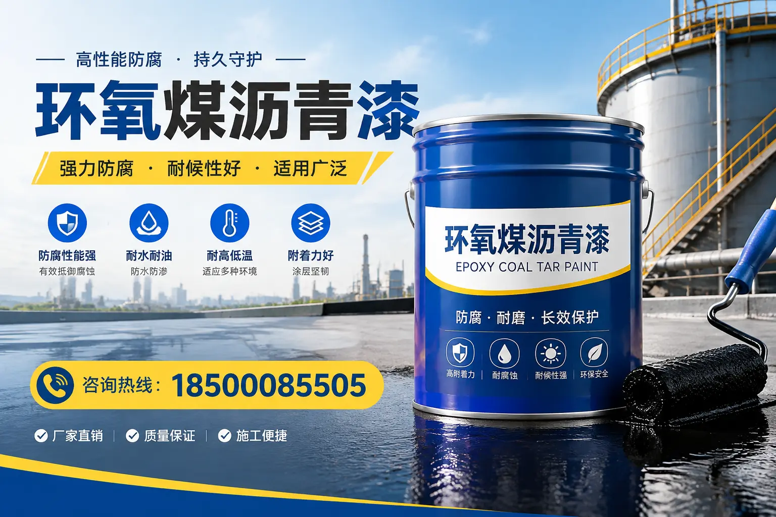 环氧煤沥青漆的储存与运输注意事项,德宏企业须知
